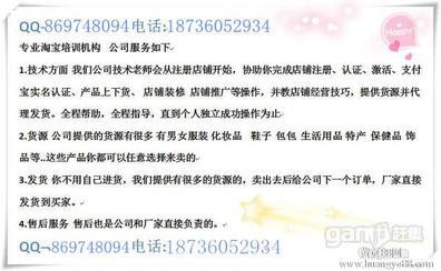 最火热的淘宝网店技术全程培训包教会学会为止——保定软件开发指南